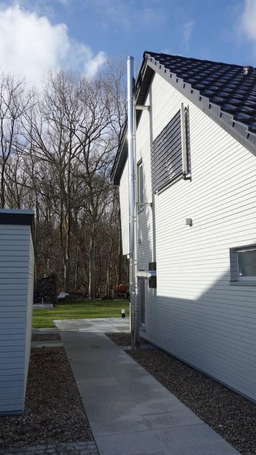 Schoenes Ferienhaus In Maasholm Bad, Ostsee Bagian luar foto