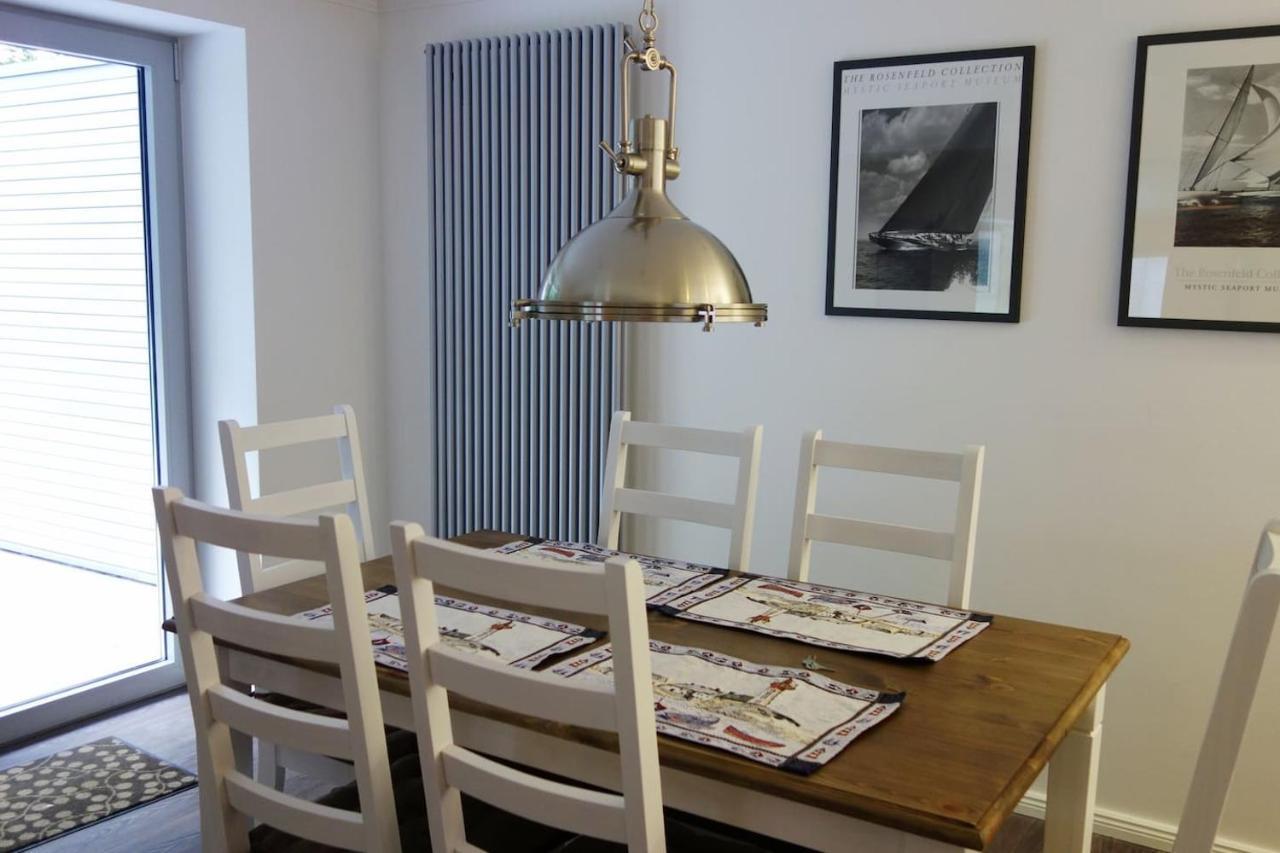 Schoenes Ferienhaus In Maasholm Bad, Ostsee Bagian luar foto